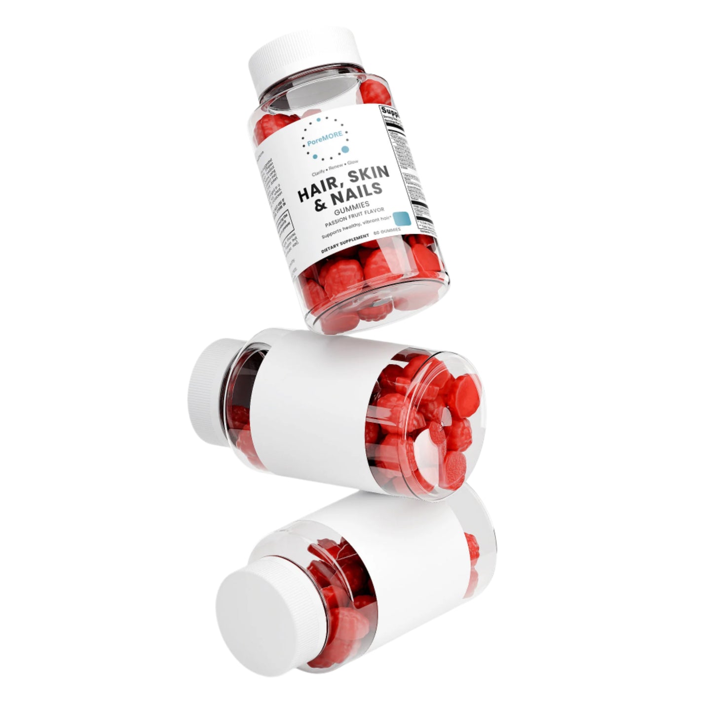 Glow Bites: Hair, Skin & Nails Gummies That Work from Within