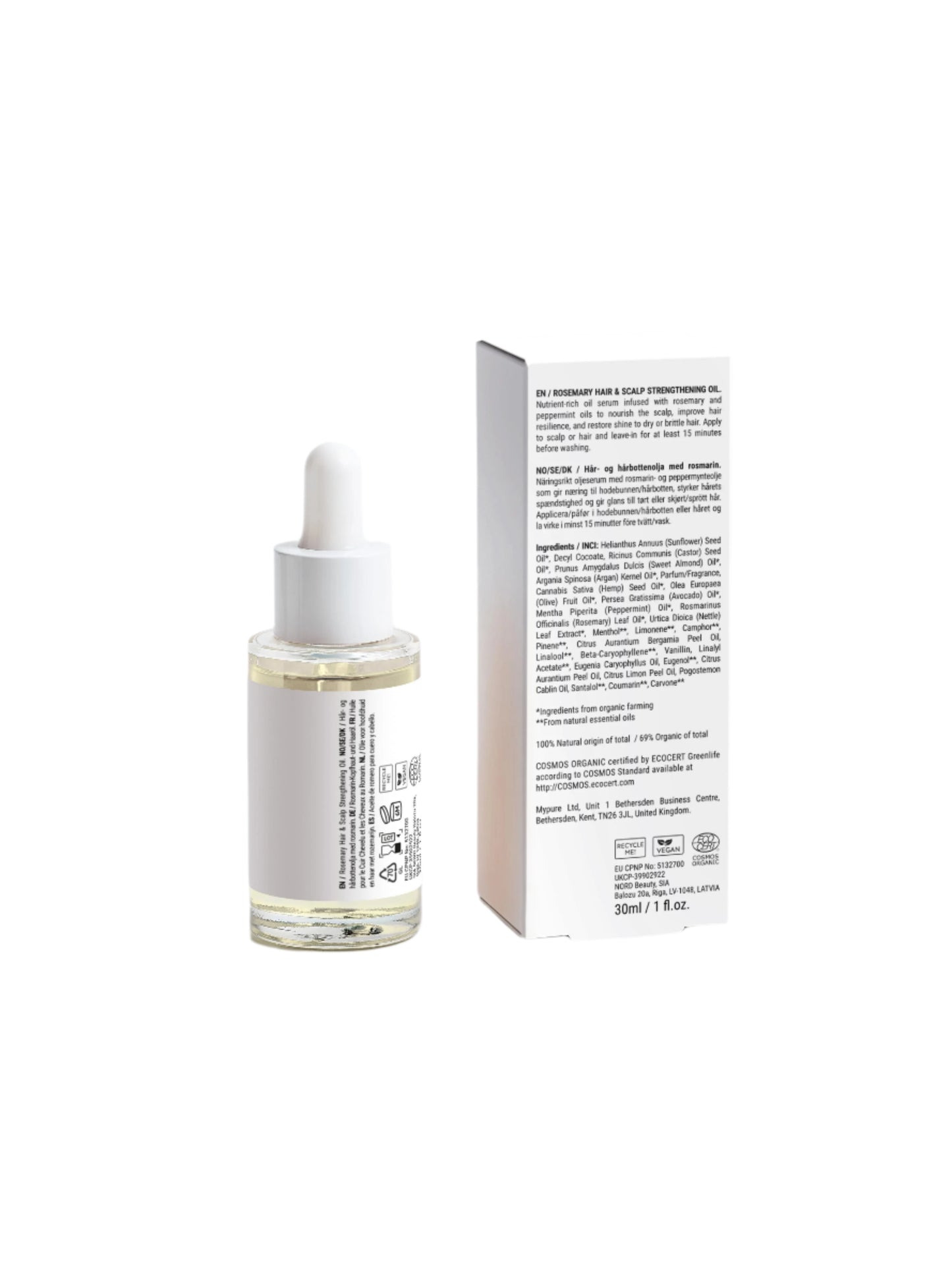 Rosemary Hair & Scalp Strengthening Oil